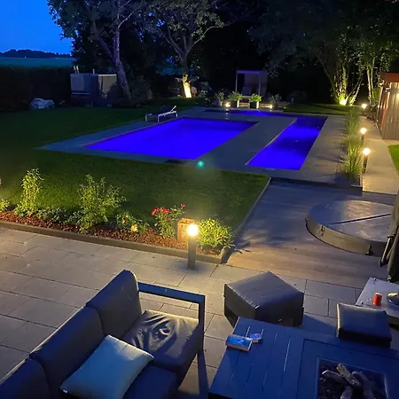 Quarto em Acomodações Particulares Doppelzimmer In Mit Poollandschaft, Sauna, Fitness Und Whirpool